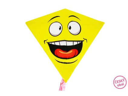 Létající drak Úsměv 68 x 73 cm - Český obal