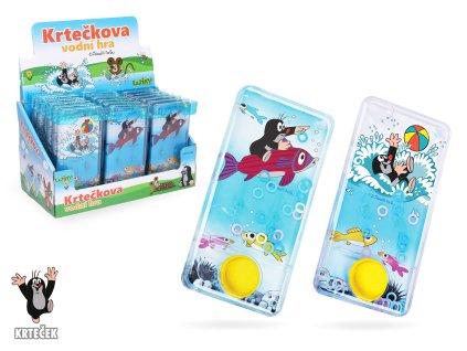 Vodní hra krtek 7 x 14 cm