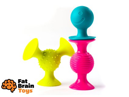 Fat Brain Chrastítka pipSquigz 3ks
