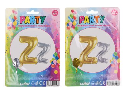 Balónek nafukovací - písmeno Z