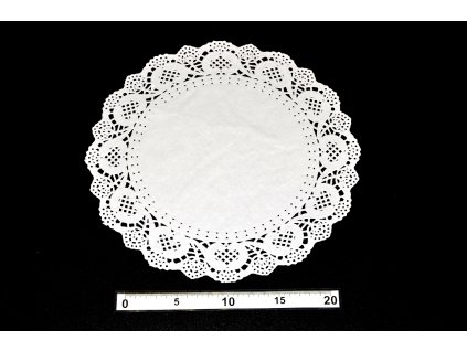 Krajka pod dort 29 cm 8 ks