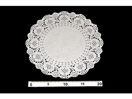 Krajka pod dort 24 cm 8 ks