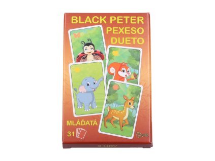 Černý Petr mláďata