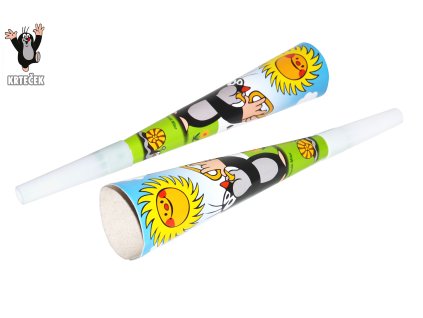 Párty trumpetka Krtek a kamarádi 6 ks, 20 cm