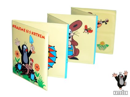 Rozkládací knížka Krtek