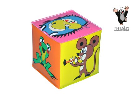 Pískací kostka - Krtek