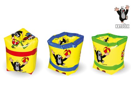 Rolovací rukávky nafukovací Krtek 18x17cm