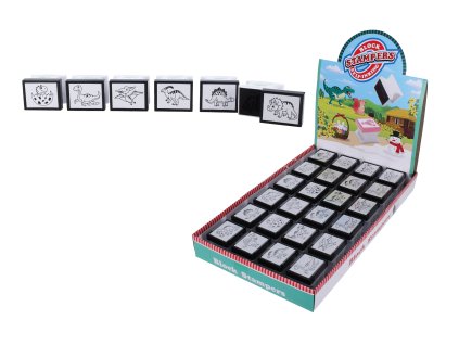 Razítko Dino - vykreslování