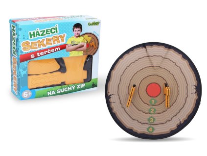 Házecí sekery velké, terč 66 cm