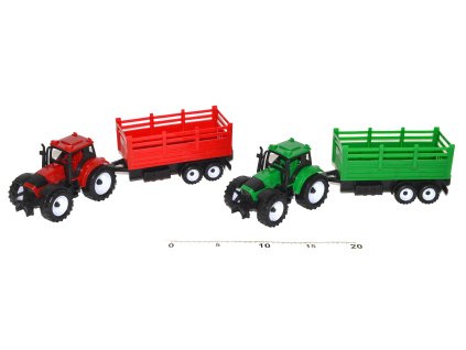 Traktor s vlečkou 27 cm