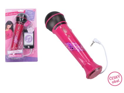 Mikrofon 22 cm - český obal