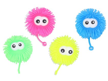 Míček s očima se světelnými efekty 9 cm