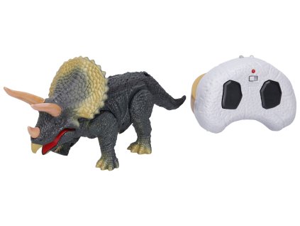 Dino Triceratops RC na dálkové ovládání 24 cm