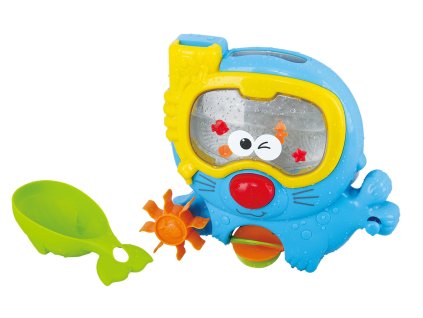 Akvárium s vodním mlýnkem