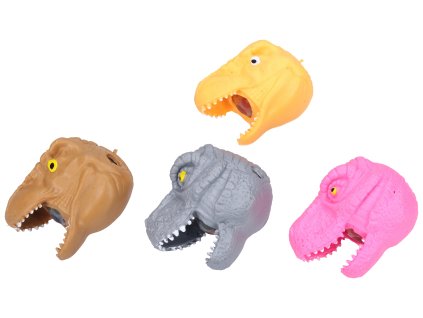 Dinosauří hlava mačkací 9 cm