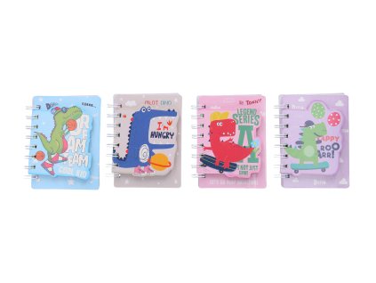 Notes 8,6x12 cm, 80 listů - Dino