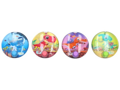 Vodní hra dinosaurus 10x10x3 cm