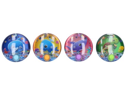 Vodní hra vodní živočich 10x10x3 cm