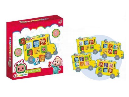 Cocomelon Autobus Bingo hra