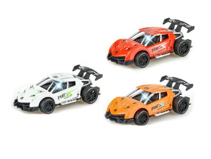 Auto závodní s efekty 11 cm
