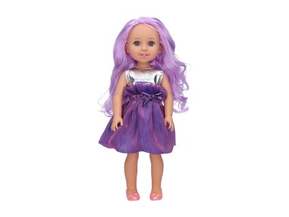 Panenka fialová 35 cm