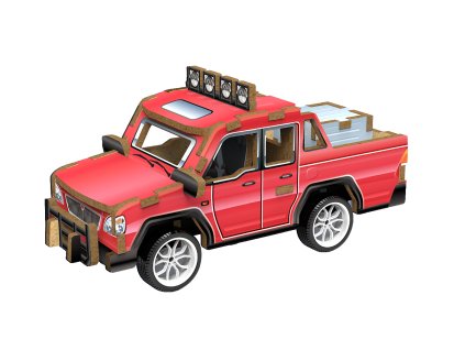 3D puzzle dřevěné - Pickup 13 cm