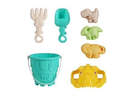 Sada na písek dino 7 ks 12x13,5 cm