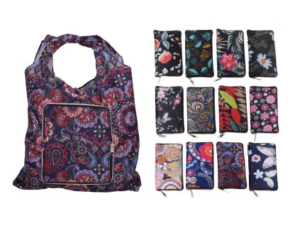 Taška skládací látková 42x62 cm