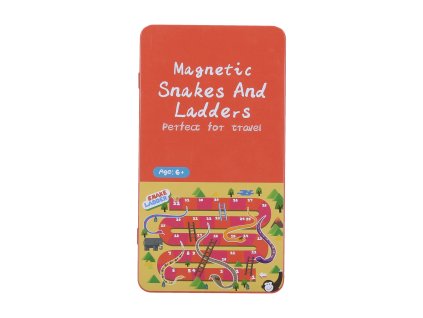 Hra hadi a žebříky magnetická cestovní