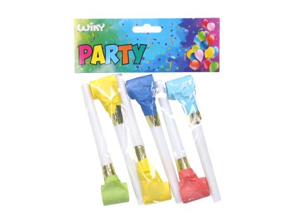 Párty frkačky s konfetami 6 ks