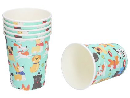 Párty kelímky PES 250ml, 6 ks