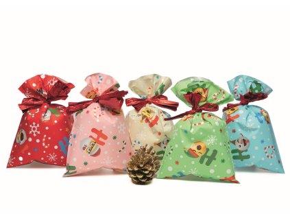 Sáček celofan 50x70 cm SMILE