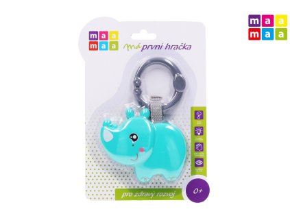 Maamaa Chrastítko nosorožec 21,5 cm