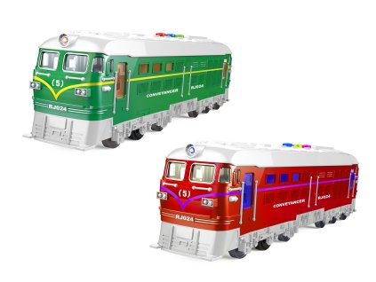 Vlak na setrvačník s efekty 23,5 cm