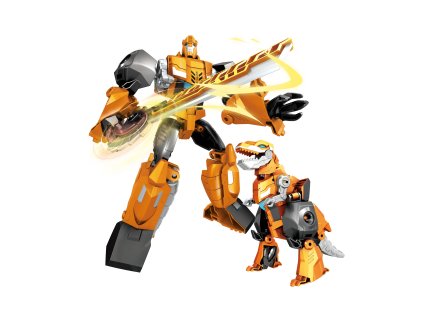 Dinorobot T-REX žlutý 19 cm