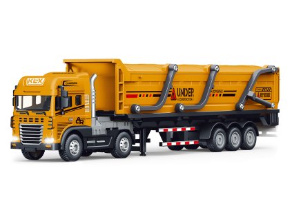 Auto kovové tahač sklápěč s efekty 42 cm