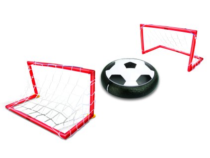 Fotbal vzdušný set s brankami 18x18 cm