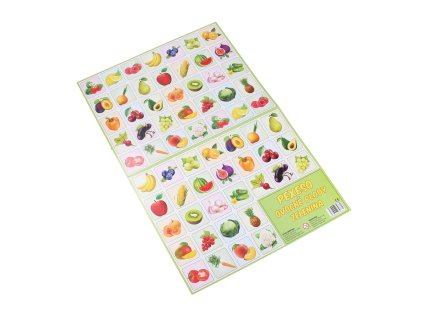 Pexeso Ovocné plody a zelenina archové