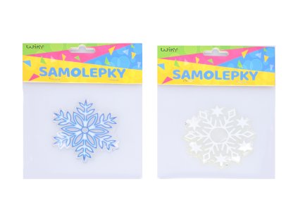 Nálepky Vločka gelové