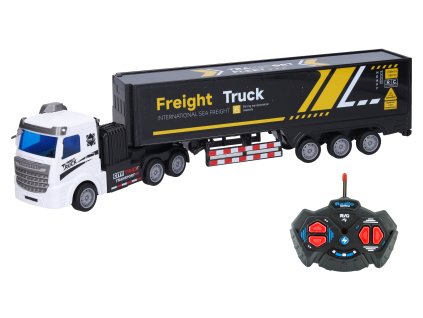 Kamion RC na dálkové ovládání černý 41 cm