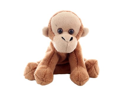 Opice plyšová orangutan 15 cm