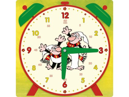 Precvičovacie hodiny štvorcové - MIX titulů