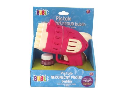 BUBLI Nekonečný prúd bublín ružová
