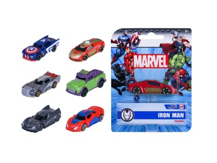 Marvel Autíčko, 6 druhov