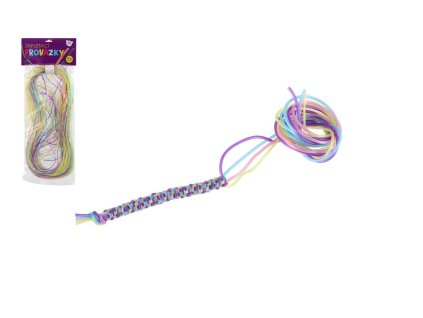 Zaplétací provázky/bužírky barevné 100cm 35ks v sáčku