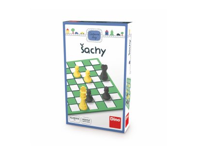 Šachy cestovní hra v krabičce 11,5x18x3,5cm