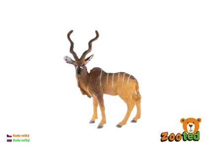 Kudu velký zooted plast 14cm