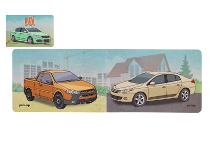 Kniha Autá SK verzia 24x16cm