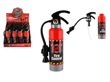 Hasicí přístroj stříkající vodu plast 28cm 12ks v boxu