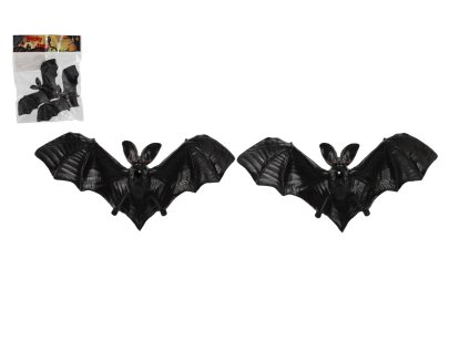 Netopýr 2ks plast 15cm v sáčku